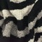Gray-Multi Famous Designer Acrylic Blend Zebra Boucle Knit Fabric By the Yard